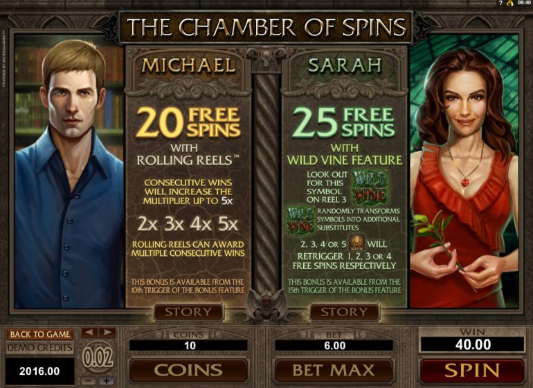 immortal romance slot